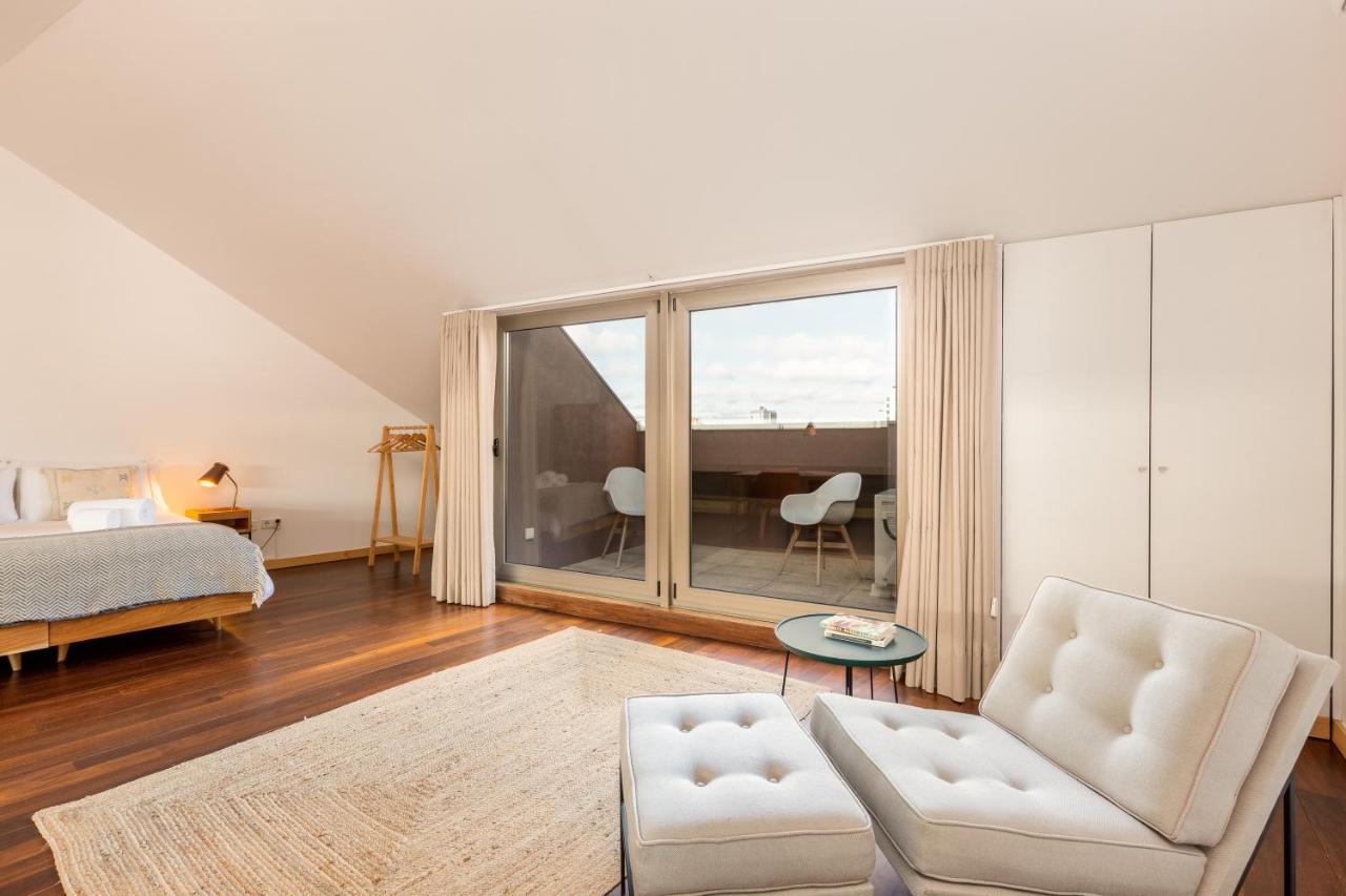 Sunny Loft In Downtown Porto With Private Parking Apartment Exterior foto